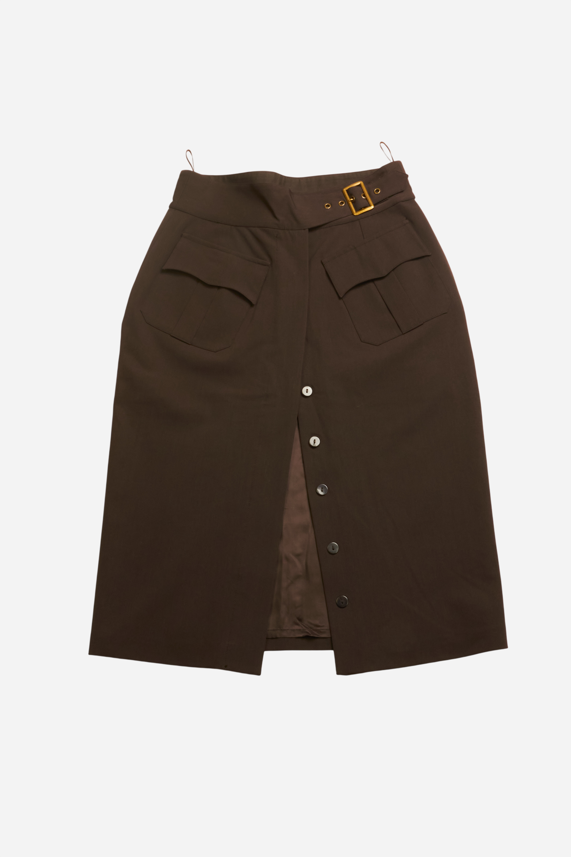 Jean Paul Gaultier Brown Skirt
