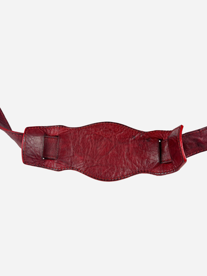 Balenciaga Red Leather City Bag