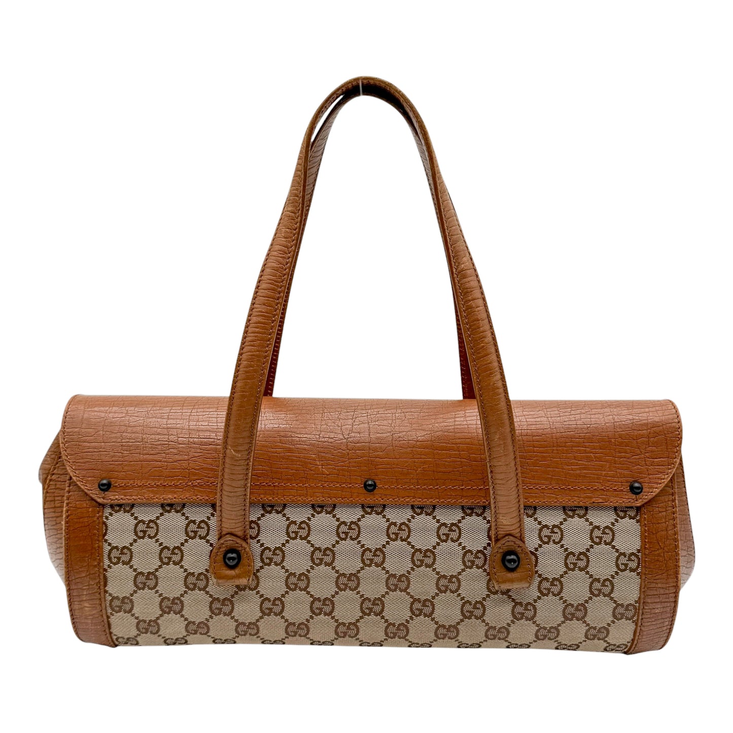 Gucci Monogram Bamboo Bullet Bag