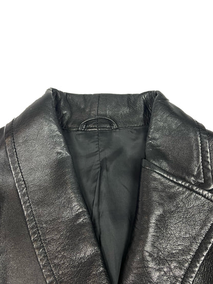 Asymmetrical Leather Jacket