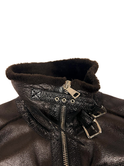Sheep and Lambskin Bomber
