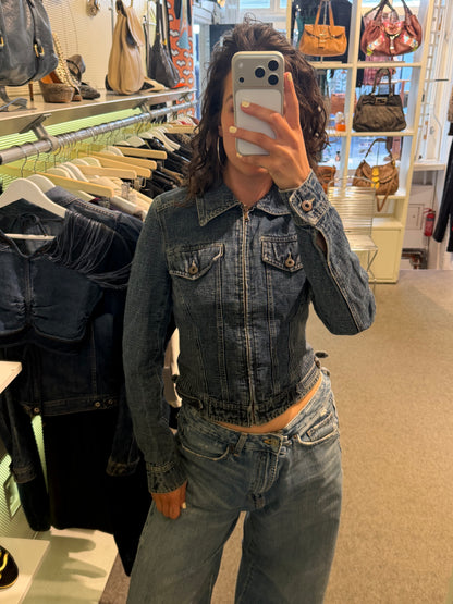 Dolce & Gabbana Blue Denim Jacket