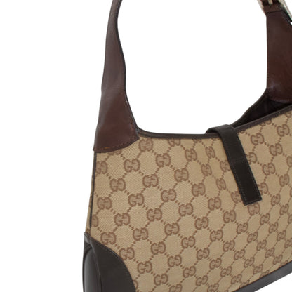 Gucci Tom Ford Brown Monogram Jackie Bag