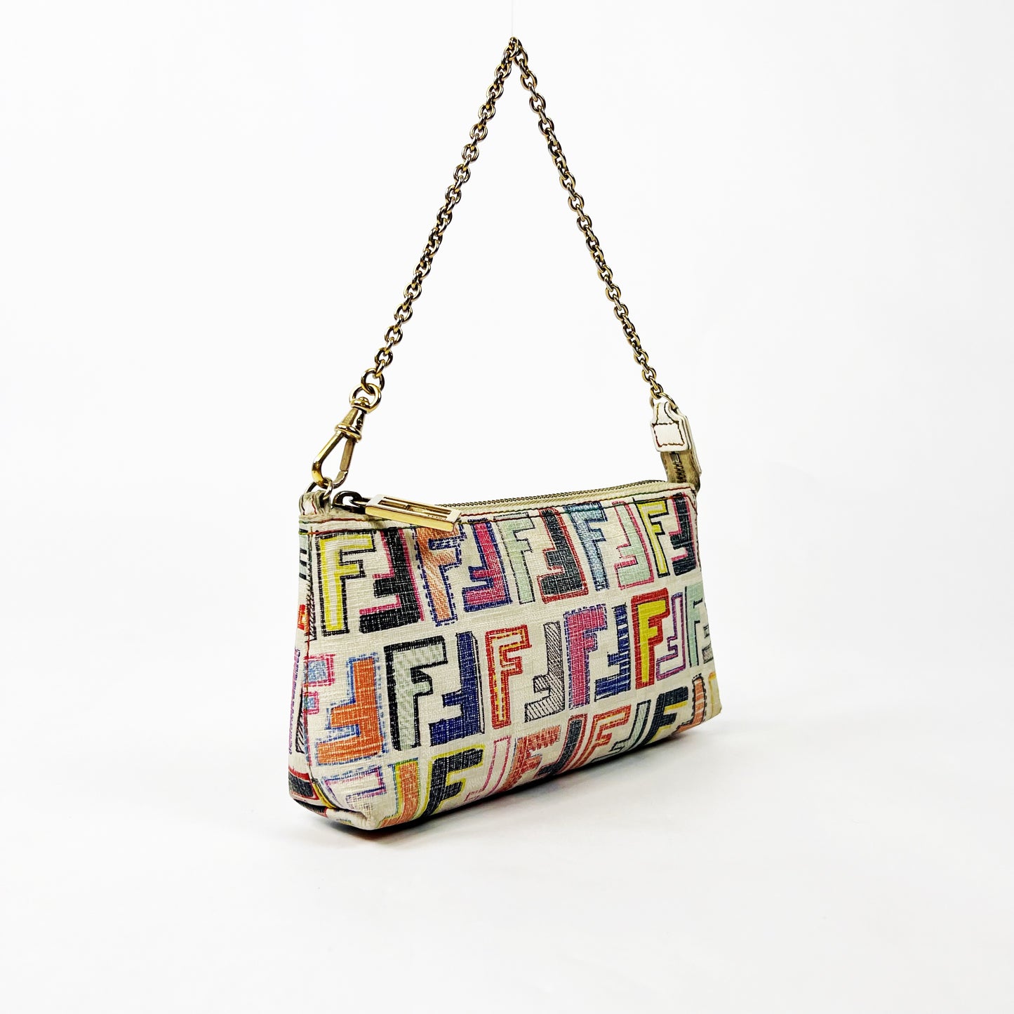 Fendi rainbow pochette bag