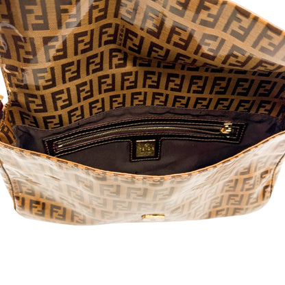 Fendi 90s PVC Zucca Baguette Shoulderbag
