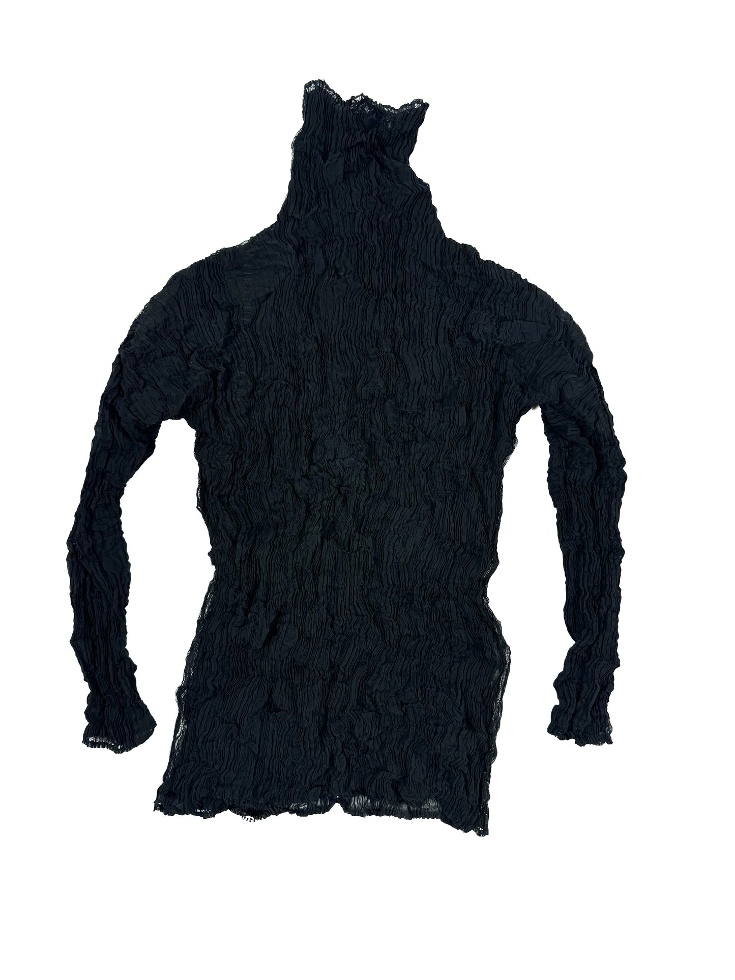 Black Double Layered Top