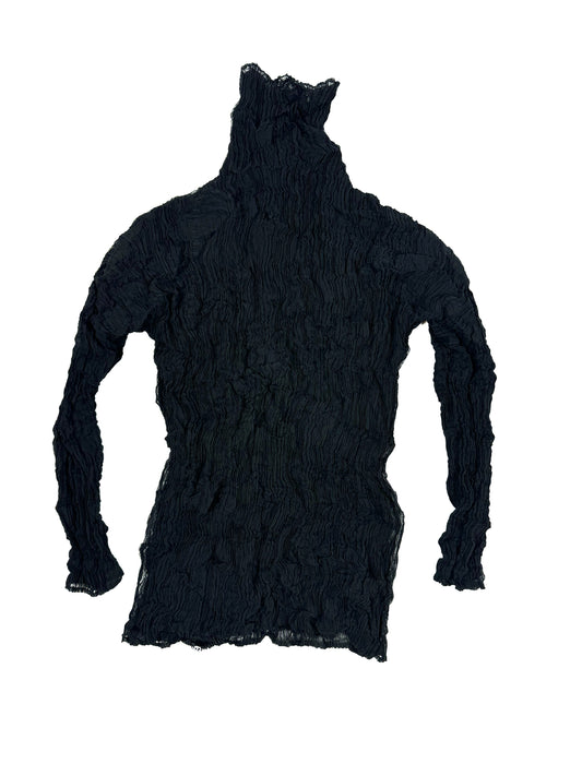 Black Double Layered Top