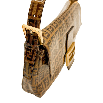 Fendi 90s PVC Zucca Baguette Shoulderbag