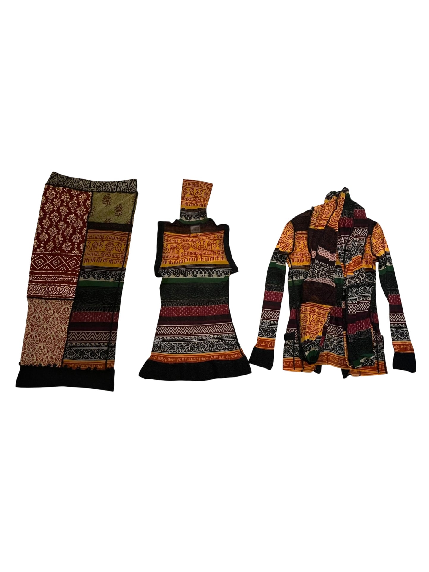 Jean Paul Gaultier cyberbaba mesh three-piece 1996