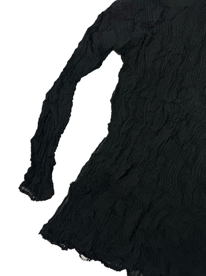 Black Double Layered Top