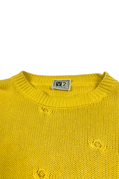 Yellow Hole Sweater