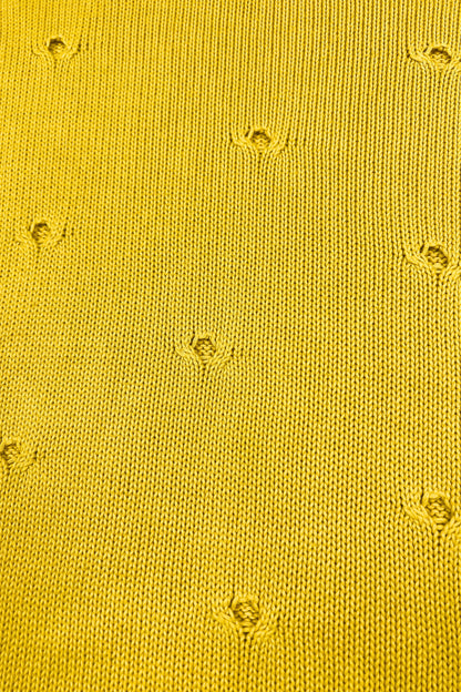 Yellow Hole Sweater