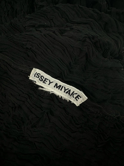 Black Double Layered Top