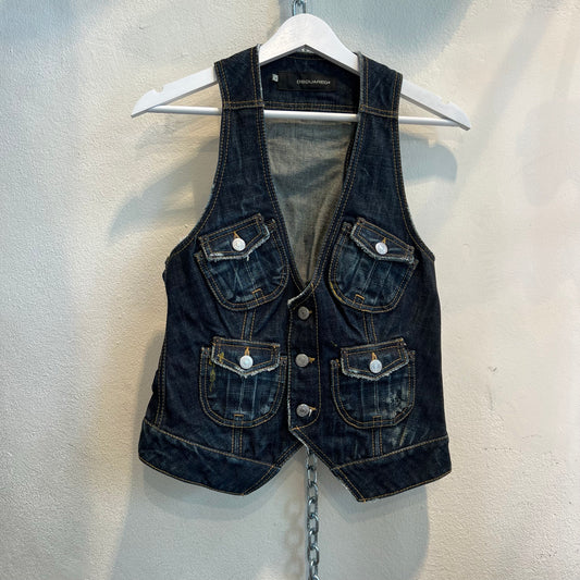 Dsquared2 denim gilet