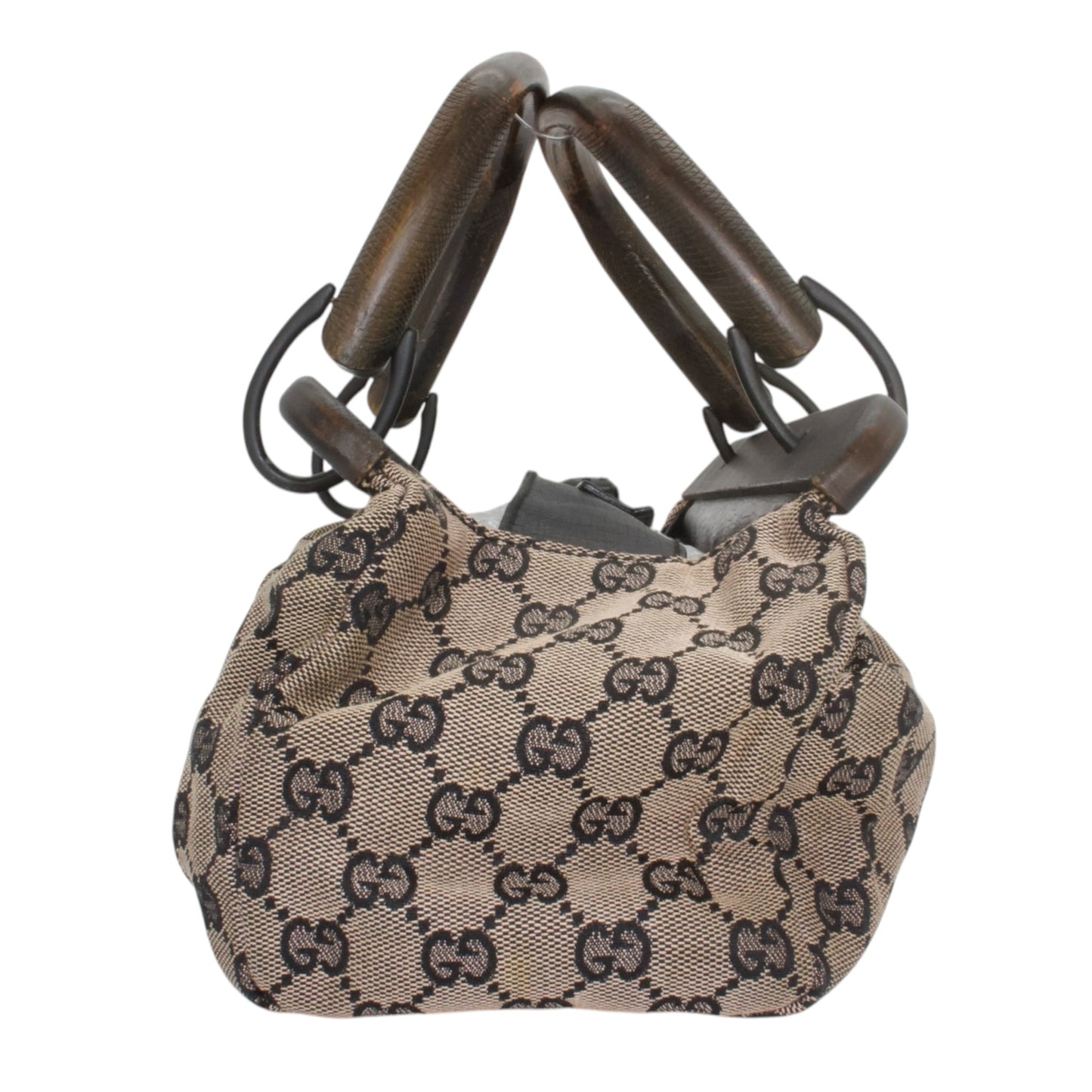 Gucci Top Handle Monogram Handbag