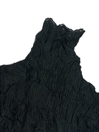 Black Double Layered Top