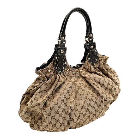 Gucci Brown Monogram Pelham bag