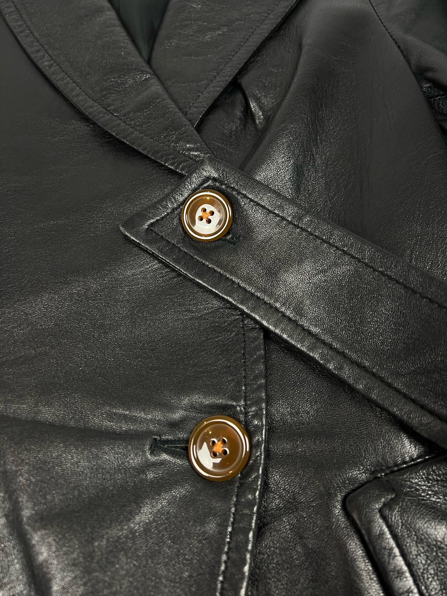Asymmetrical Leather Jacket