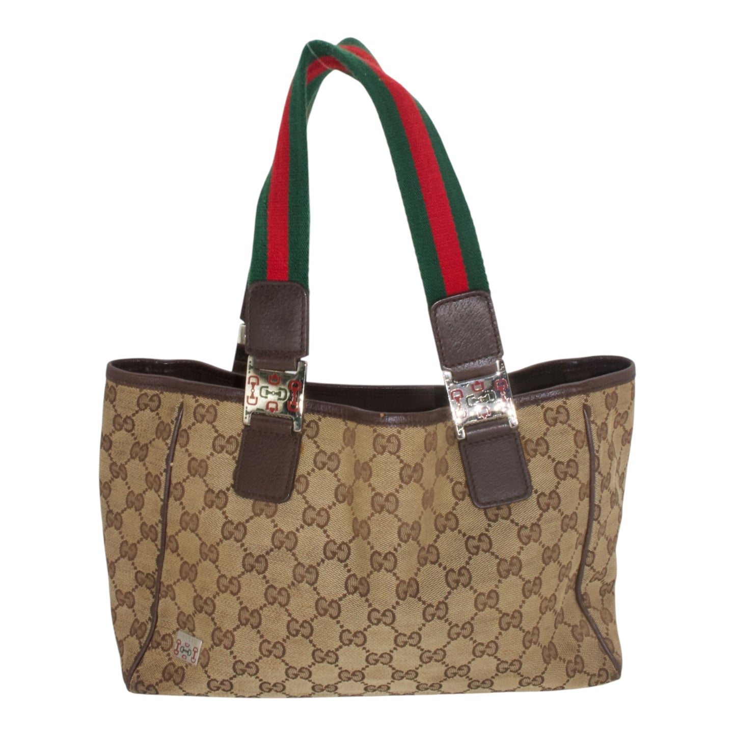 Gucci Brown Monogram Shoulder Bag