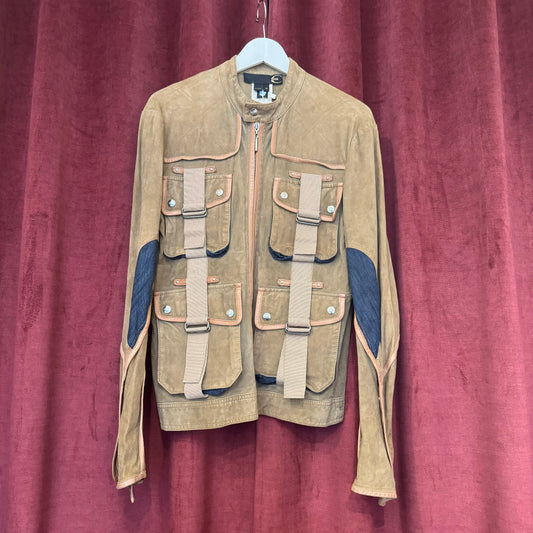 Roberto Cavalli suede jacket