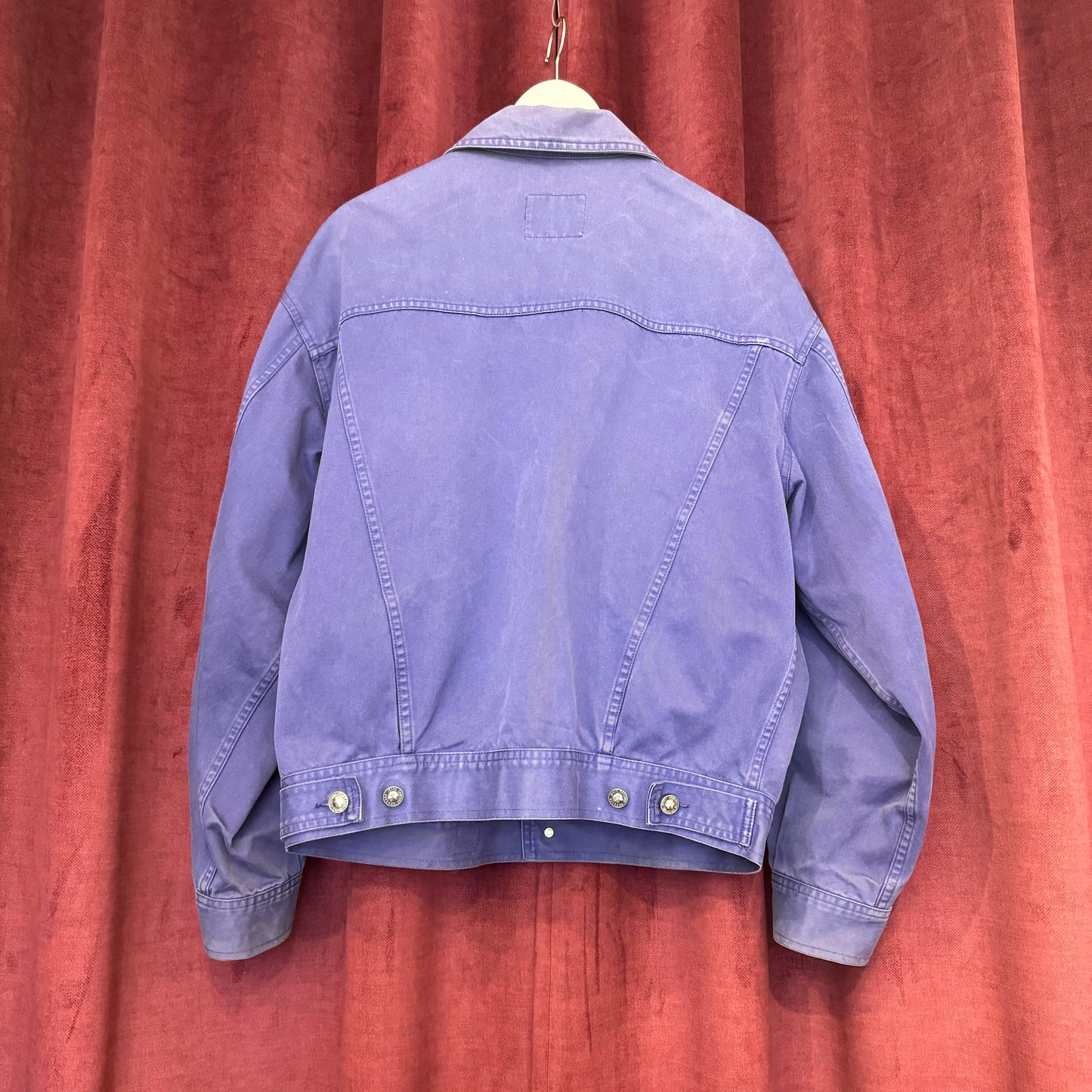 Versace 90s purple jacket