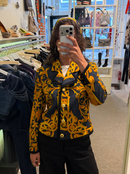 Versace Versus Baroque Style Blazer