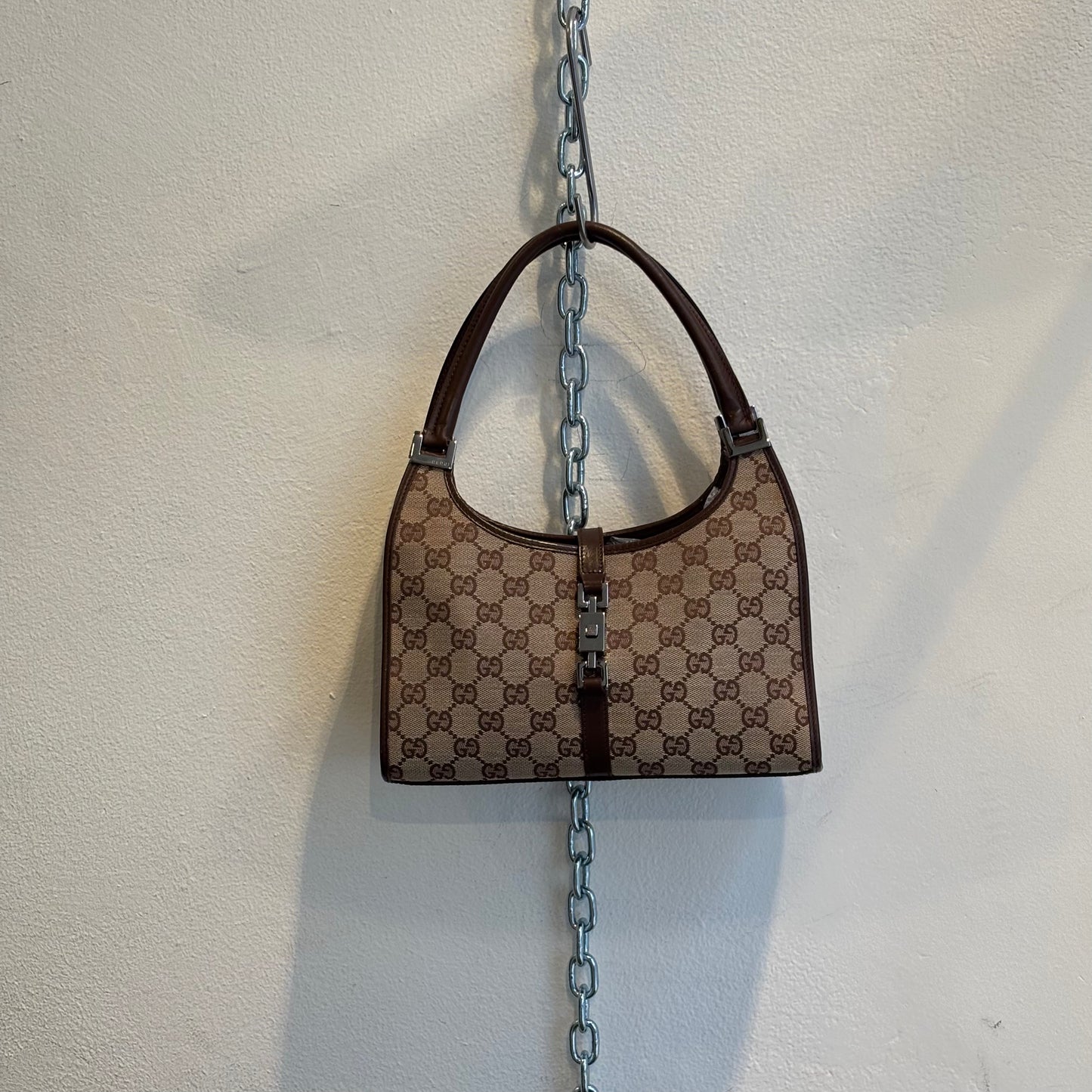 Gucci Jackie monogram handbag