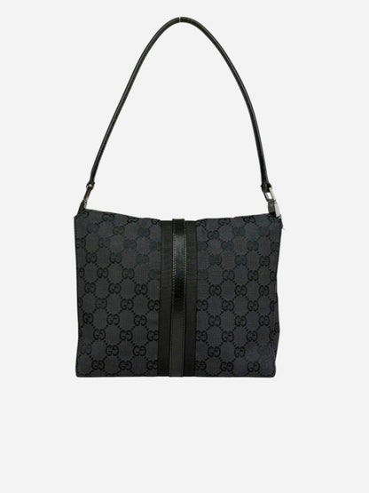 Gucci Black Monogram Jackie Model Bag