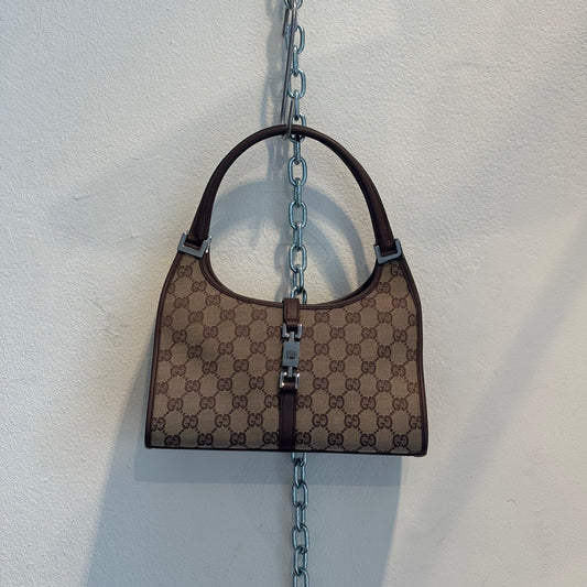 Gucci Jackie brown monogram bag
