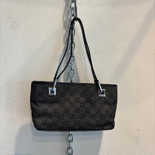 Gucci mini grey monogram bag