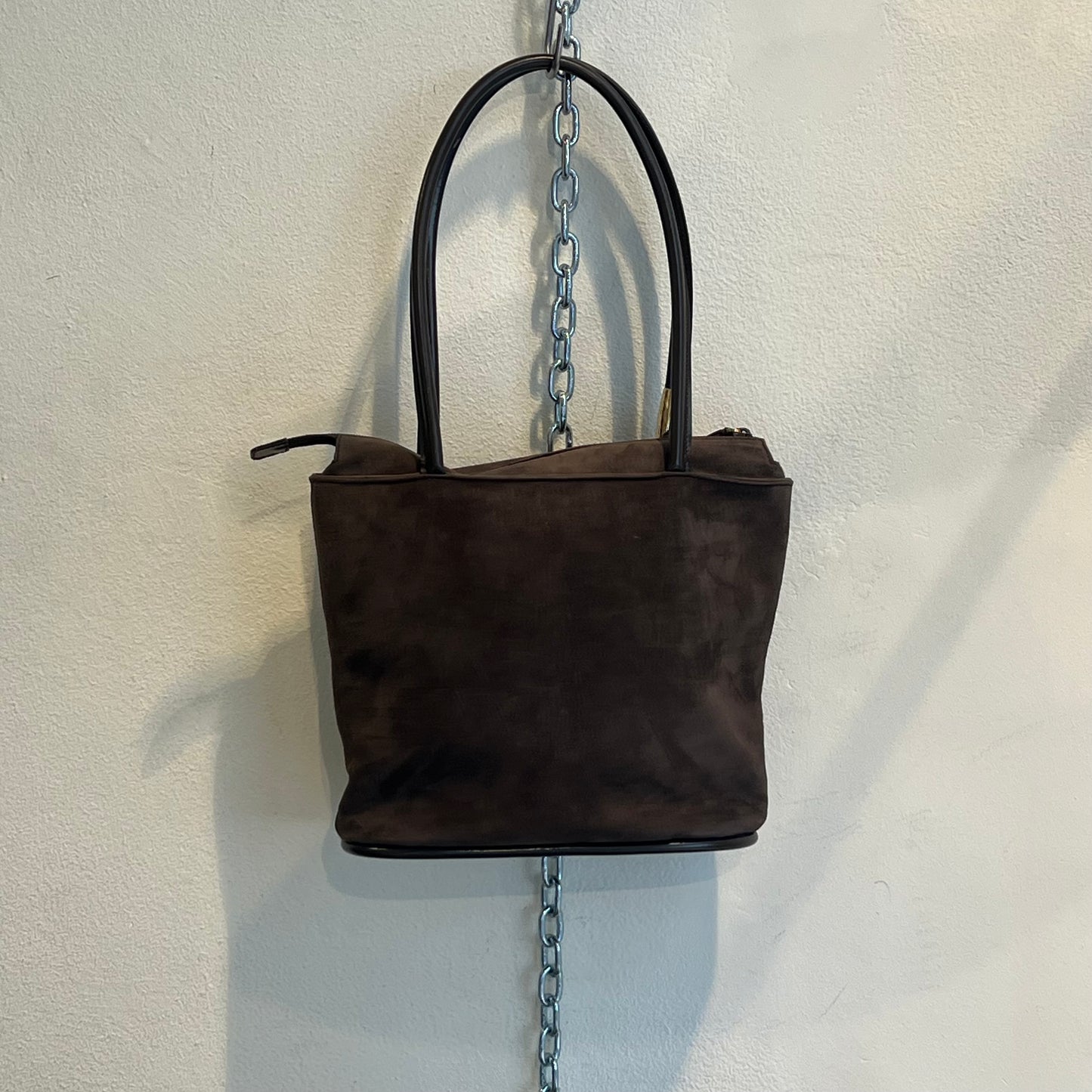 Gucci brown suede bag