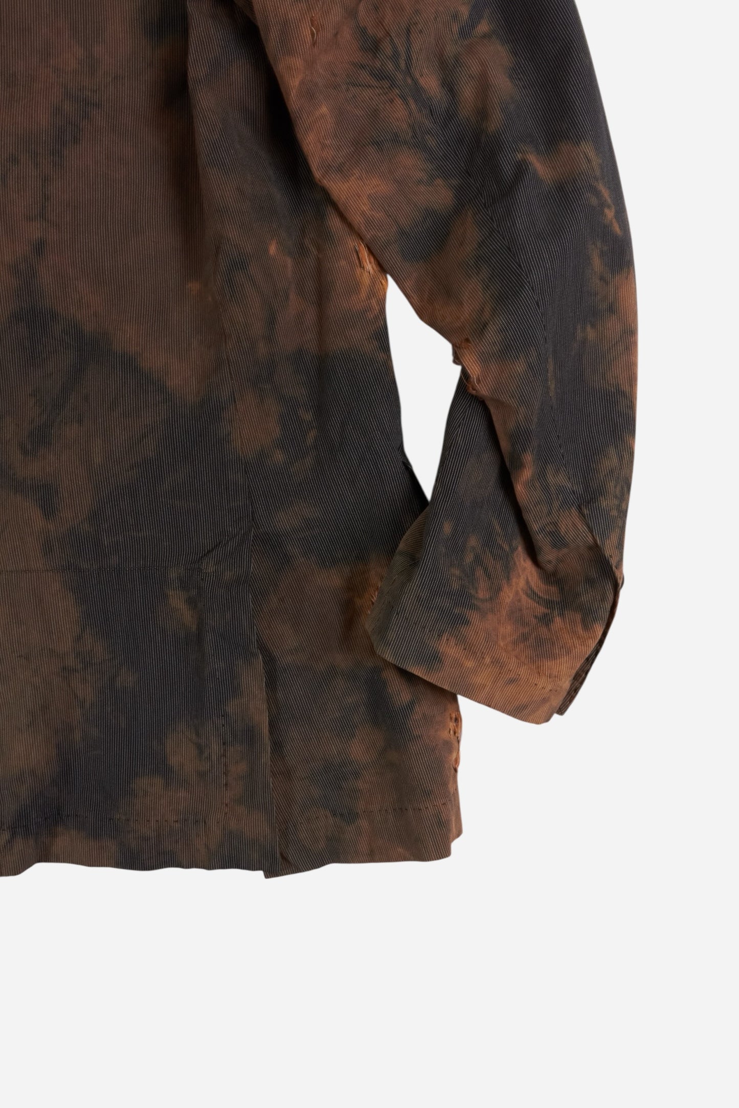 Dries Van Noten Tie Dye Distressed Blazer