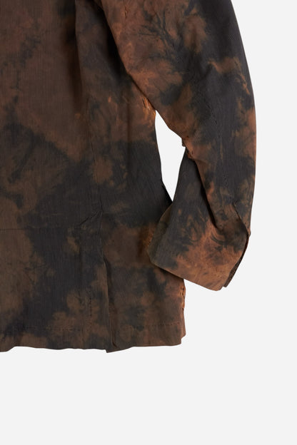 Dries Van Noten Tie Dye Distressed Blazer