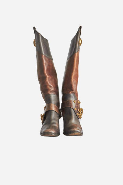 Dolce & Gabbana 2006 Runway Riding Boots
