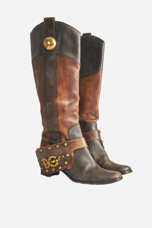Dolce & Gabbana 2006 Runway Riding Boots