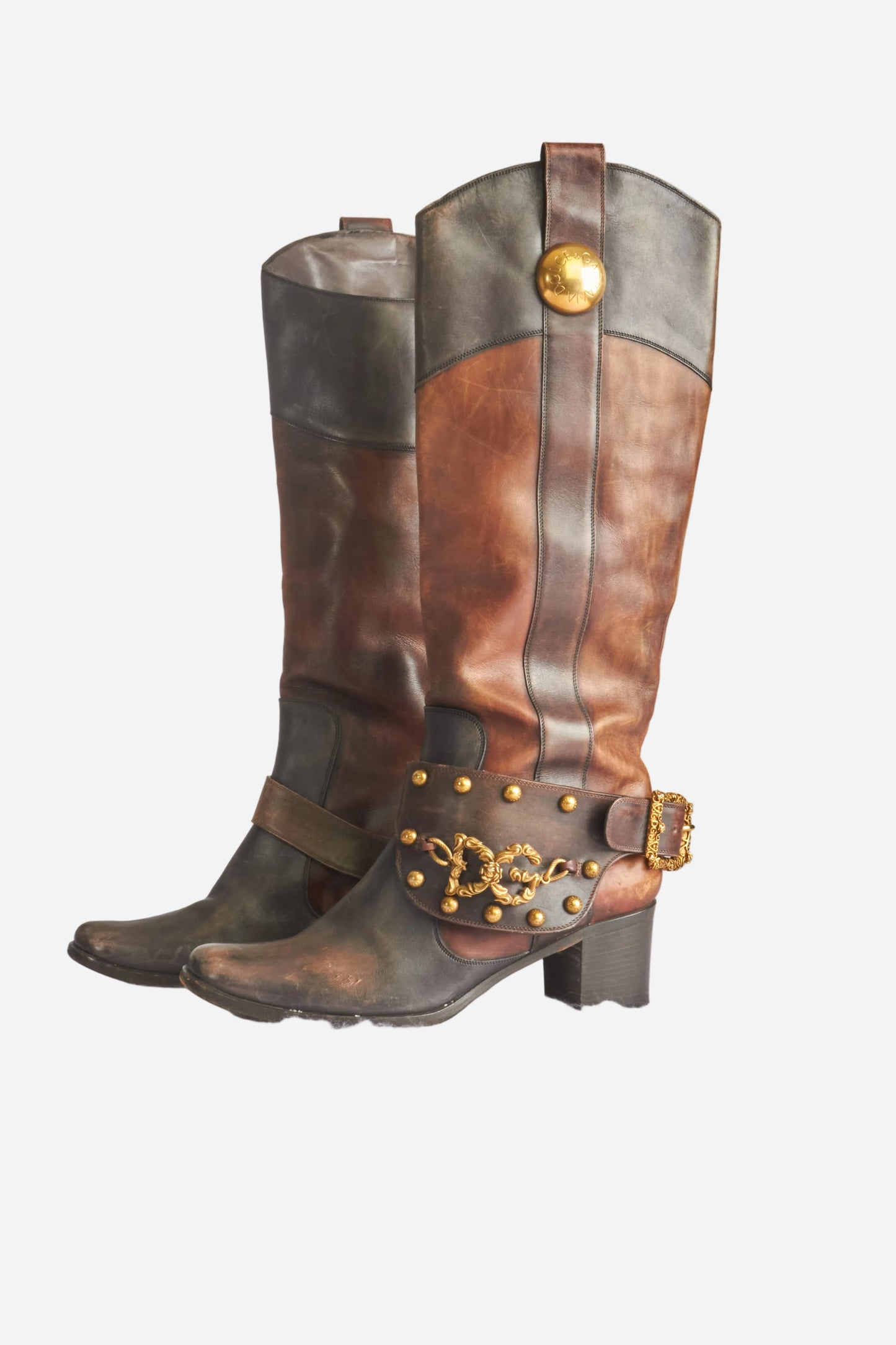 Dolce & Gabbana 2006 Runway Riding Boots