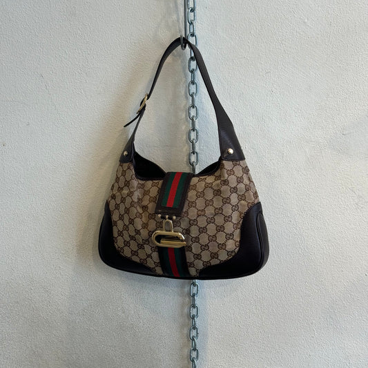 Gucci Jackie monogran shoulder bag