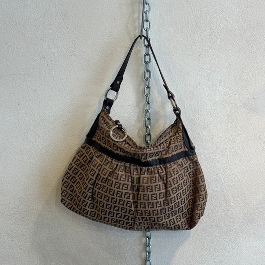 Fendi Zucca chef shoulder bag