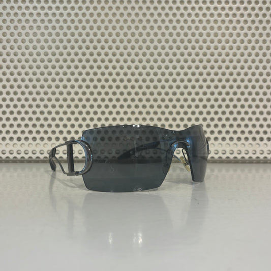 Dior black y2k sunglasses