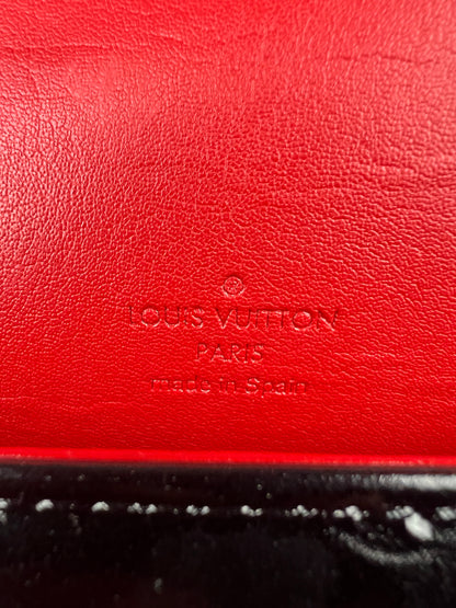 Black Vernis Leather Thompson Bag