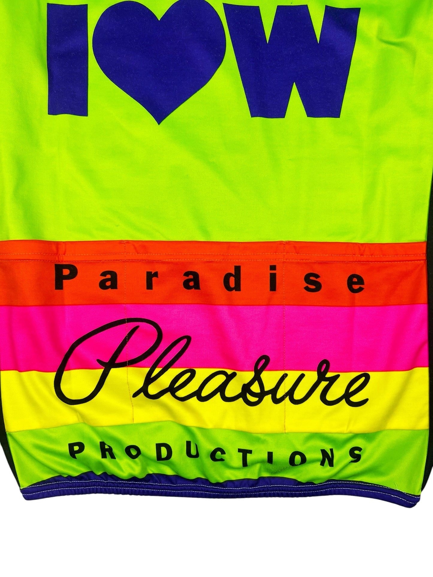 W&LT SS/96 Neon Green Cycling Shirt