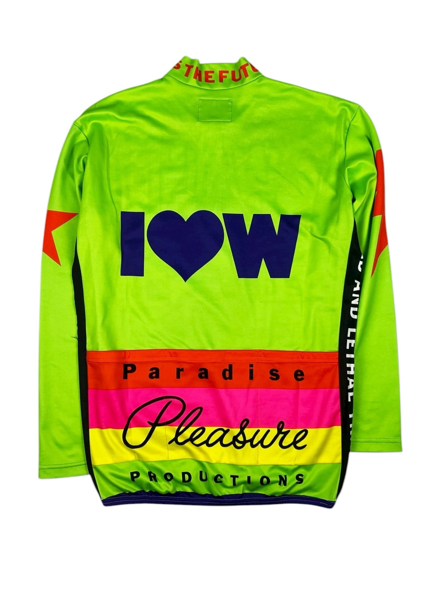 W&LT SS/96 Neon Green Cycling Shirt