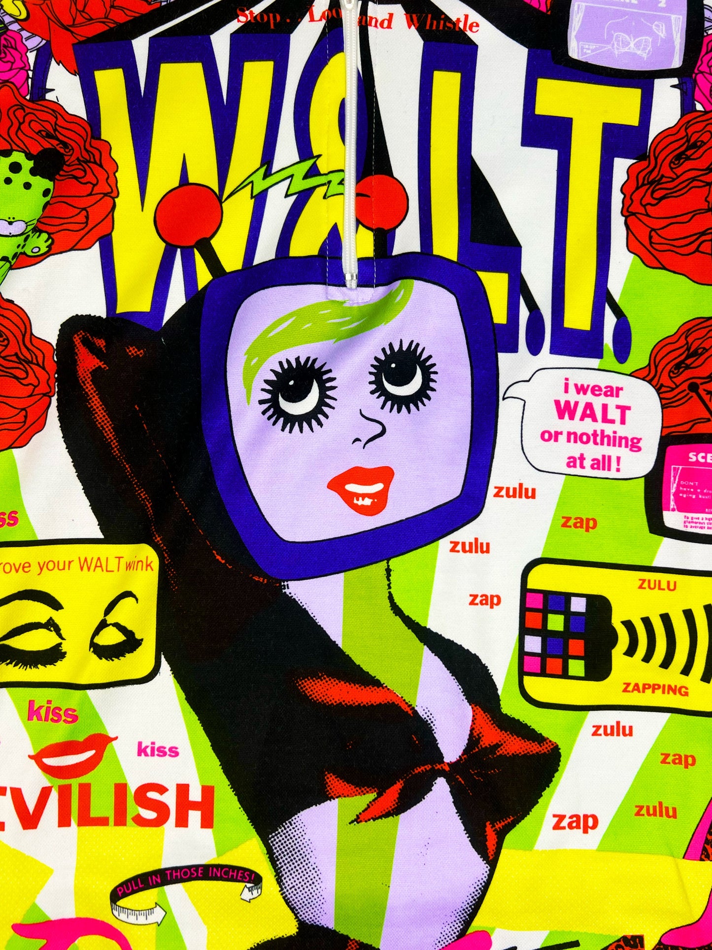 W&LT SS/96 Neon Green Cycling Shirt