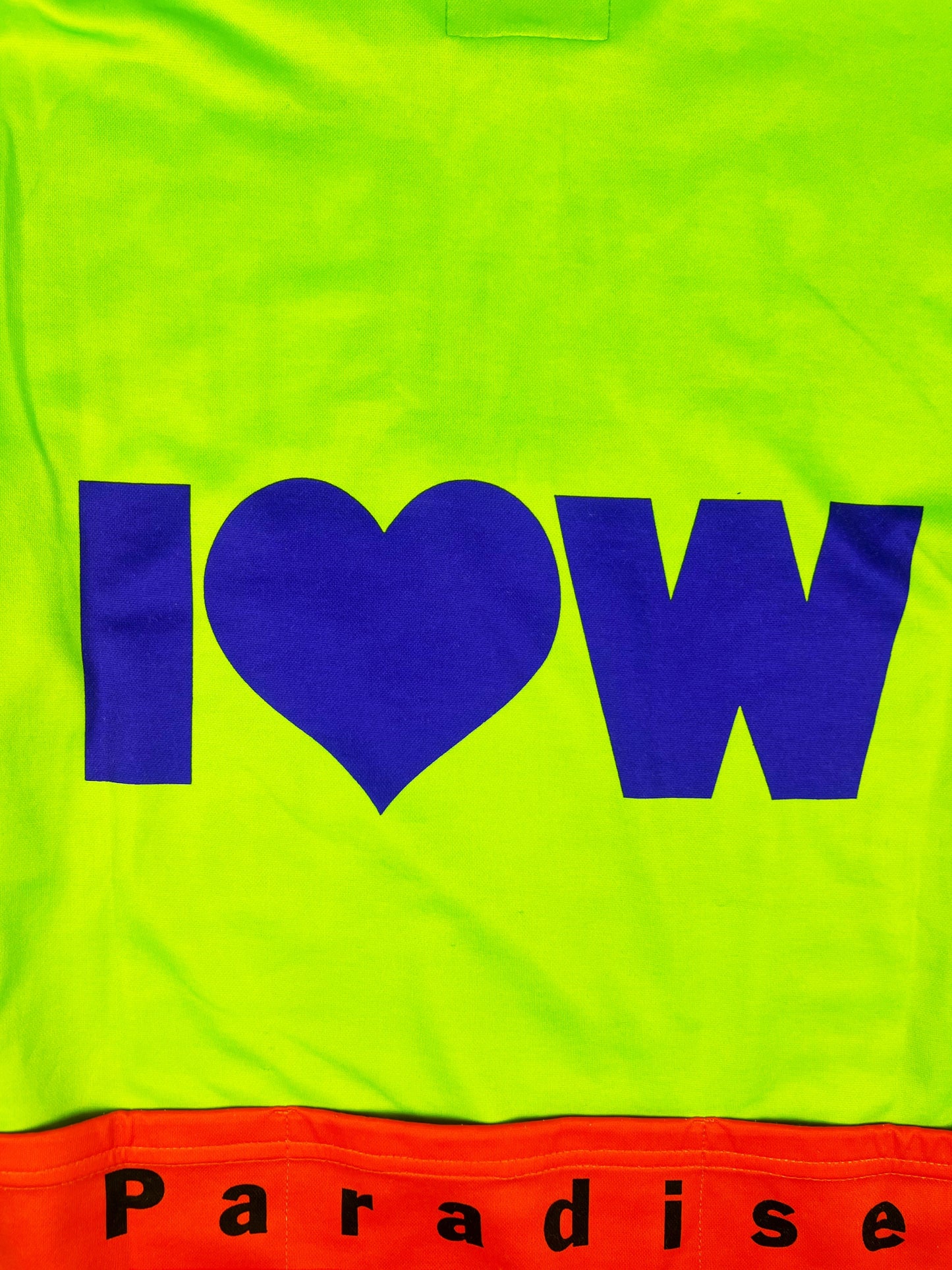 W&LT SS/96 Neon Green Cycling Shirt