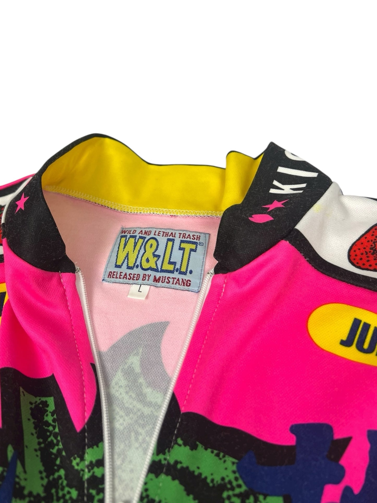 W&LT SS/95 Neon Pink Cycling Shirt