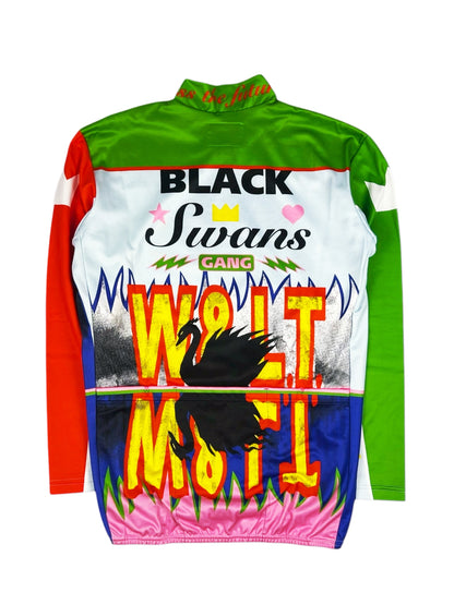 W&LT SS/96 Black Swans cycling shirt