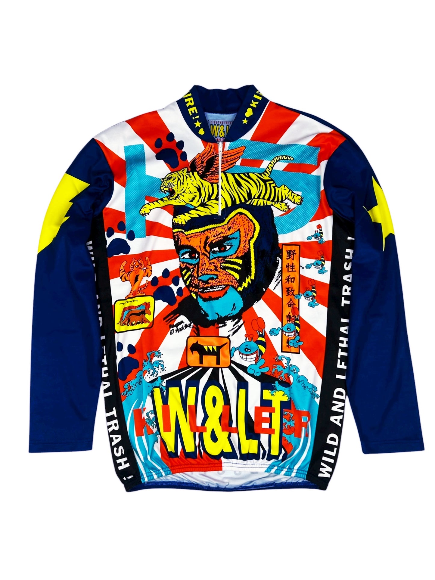 W&LT SS/96 Dark Blue Cycling Shirt