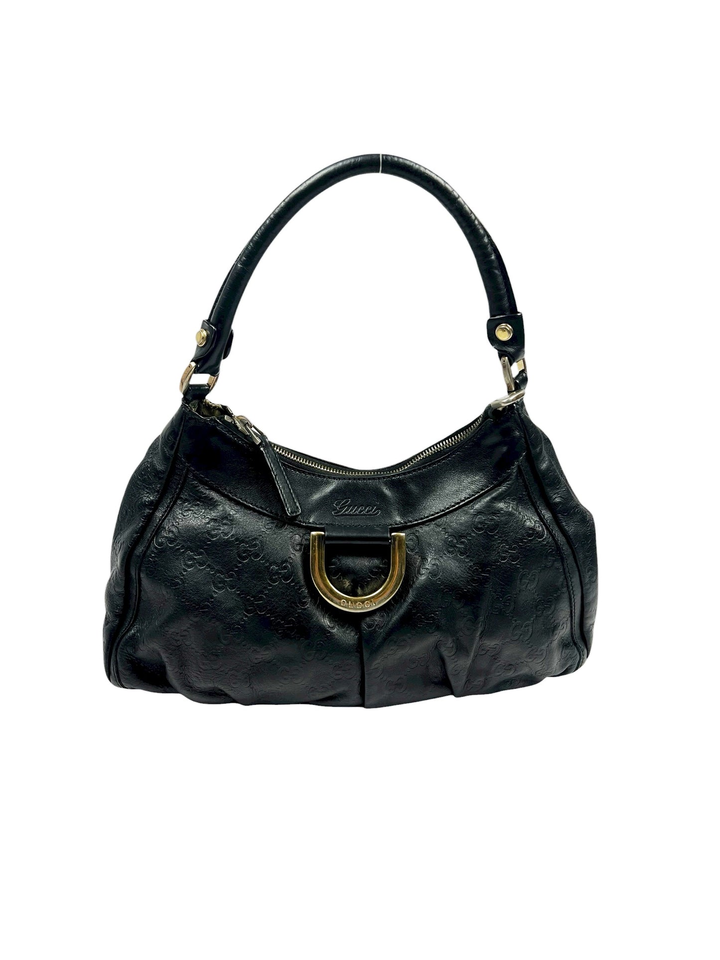 Black Abbey Monogram Bag