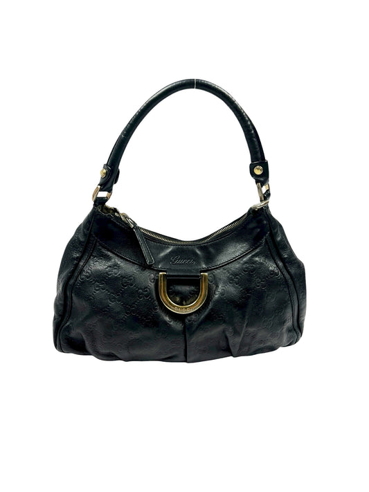 Black Abbey Monogram Bag