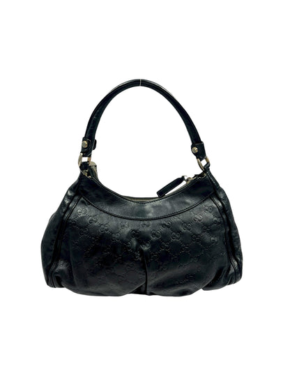 Black Abbey Monogram Bag